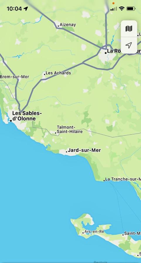 Charmante Maison A Jard Sur Mer Sur La Cote Vendeenne Eksteriør bilde